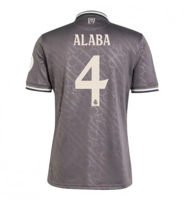 Real Madrid David Alaba #4 Tredjetröja 2024-25 Kortärmad